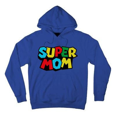 Super Mom Mommio Mommy Funny Color Tall Hoodie