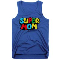 Super Mom Mommio Mommy Funny Color Tank Top