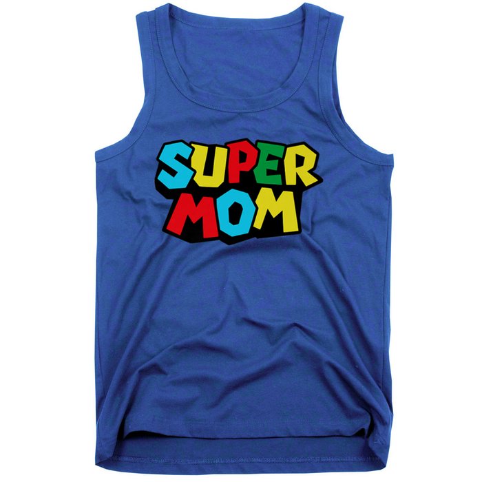 Super Mom Mommio Mommy Funny Color Tank Top