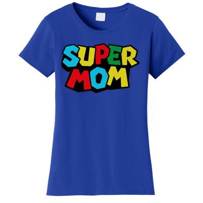 Super Mom Mommio Mommy Funny Color Women's T-Shirt