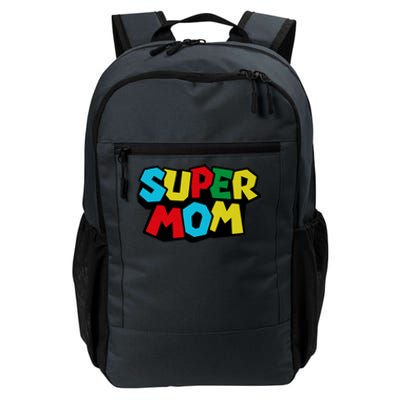 Super Mom Mommio Mommy Funny Color Daily Commute Backpack