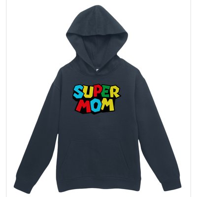 Super Mom Mommio Mommy Funny Color Urban Pullover Hoodie