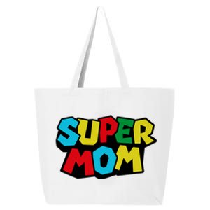 Super Mom Mommio Mommy Funny Color 25L Jumbo Tote