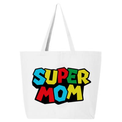 Super Mom Mommio Mommy Funny Color 25L Jumbo Tote