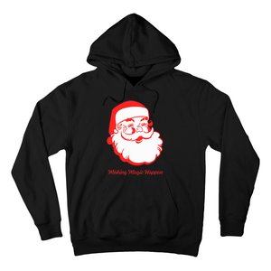 Santa Making Magic Happen  Classic  Hoodie