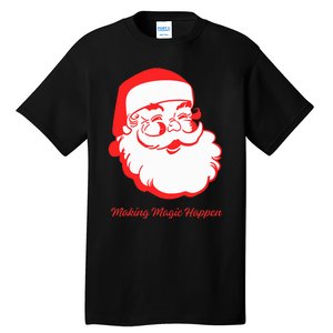 Santa Making Magic Happen  Classic  Tall T-Shirt