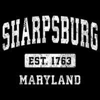 Sharpsburg Maryland Md Vintage Athletic Sports Long Sleeve Shirt