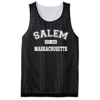 Salem Massachusetts Ma Established Vintage Sports Mesh Reversible Basketball Jersey Tank