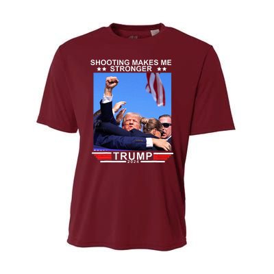 Shooting Makes Me Stronger Trump 2024 Performance Sprint T-Shirt