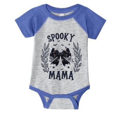 Spooky Mama Mini Coquette Mom And Matching Halloween Gift Infant Baby Jersey Bodysuit