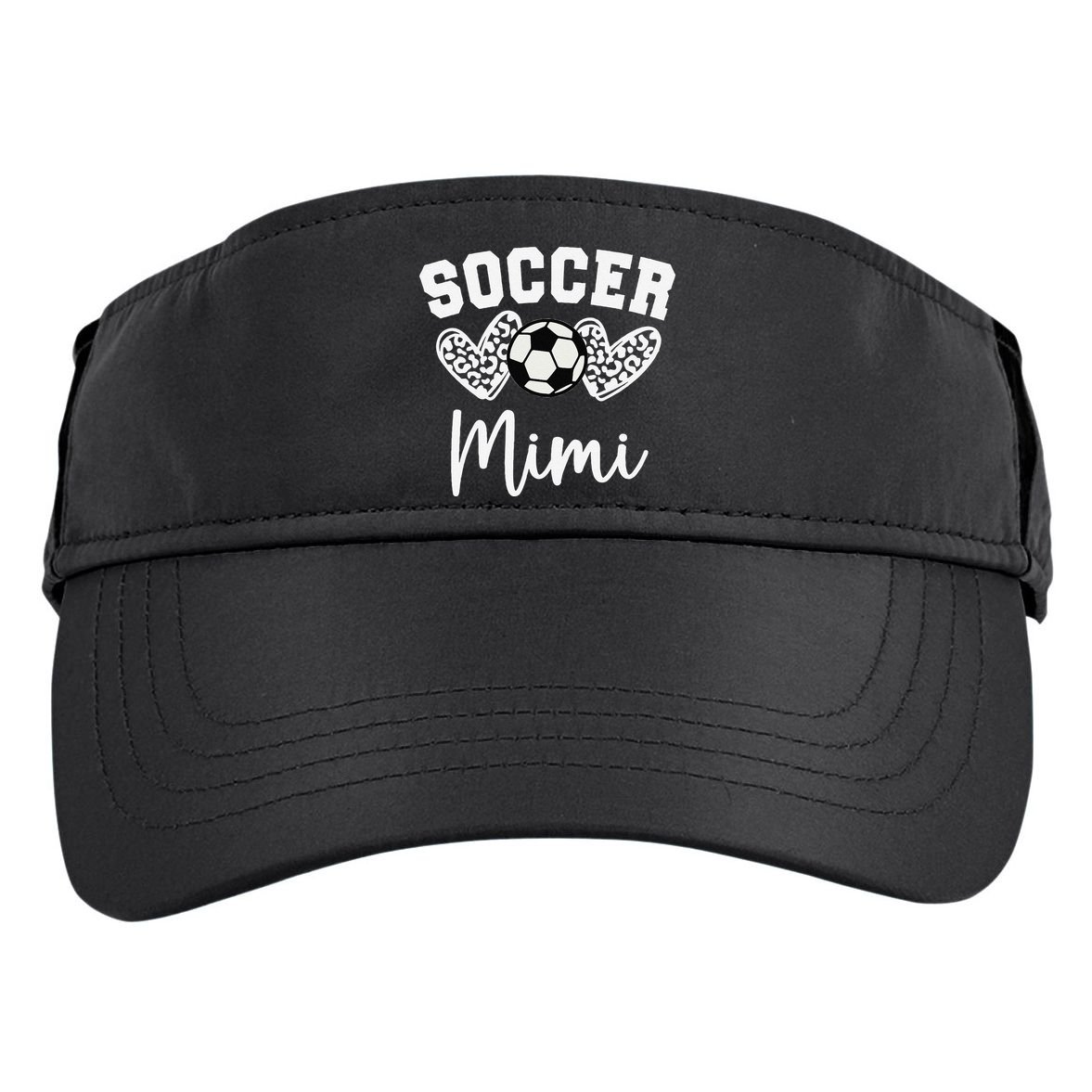 Soccer Mimi Matching Family Soccer Adult Drive Performance Visor