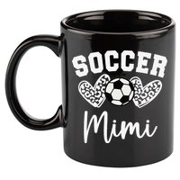 Soccer Mimi Matching Family Soccer 11oz C Handle Ceramic Mug