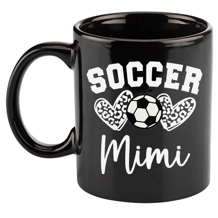 Soccer Mimi Matching Family Soccer 11oz C Handle Ceramic Mug