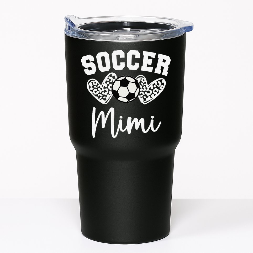 Soccer Mimi Matching Family Soccer Tumbler