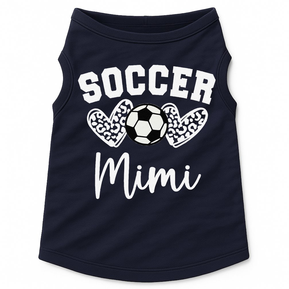 Soccer Mimi Matching Family Soccer Doggie Tank