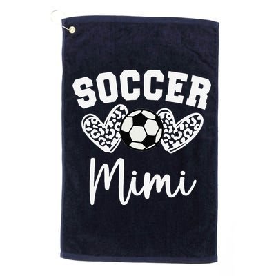 Soccer Mimi Matching Family Soccer Golf Towel