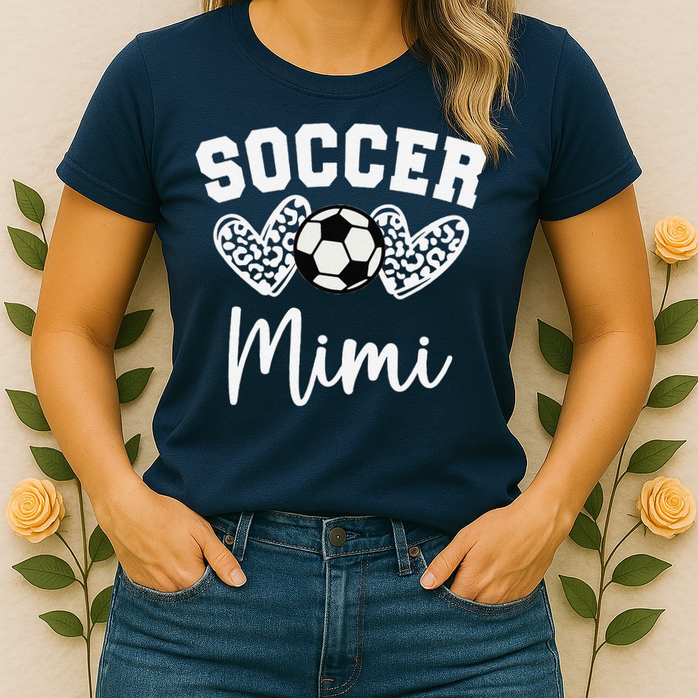 Soccer Mimi Matching Family Soccer Womens T-Shirt