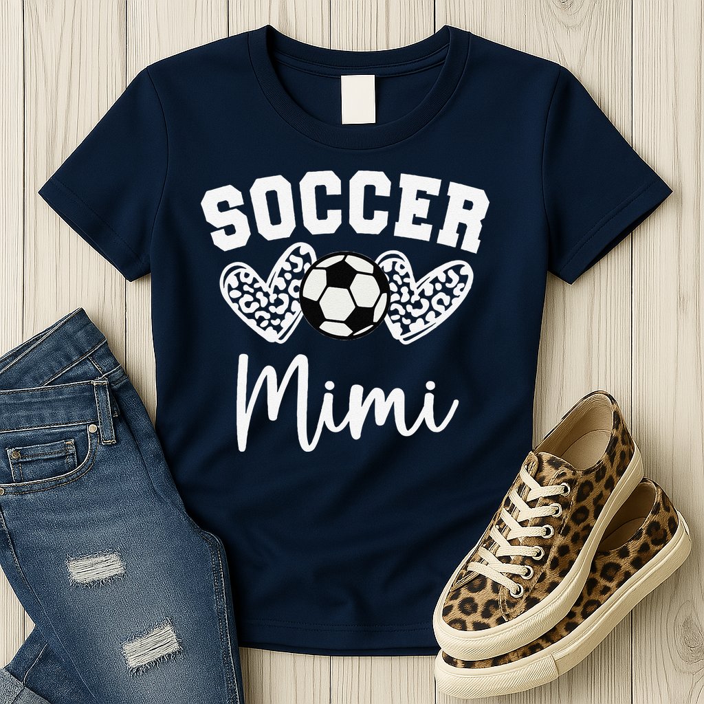 Soccer Mimi Matching Family Soccer Womens T-Shirt