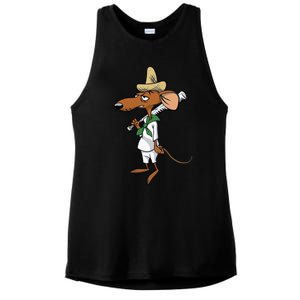 Slowpoke Mouse Mouses Ladies PosiCharge Tri-Blend Wicking Tank