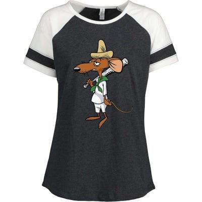 Slowpoke Mouse Mouses Enza Ladies Jersey Colorblock Tee