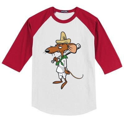 Slowpoke Mouse Mouses Kids Colorblock Raglan Jersey