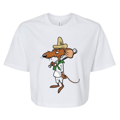 Slowpoke Mouse Mouses Bella+Canvas Jersey Crop Tee