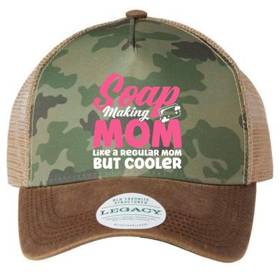 Soap Making Mom Like A Regular Mom Soap Maker Cute Gift Legacy Tie Dye Trucker Hat