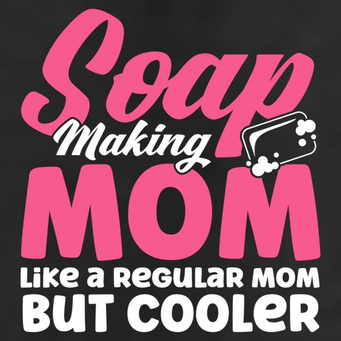 Soap Making Mom Like A Regular Mom Soap Maker Cute Gift 7 Panel Mesh Trucker Snapback Hat
