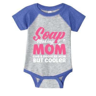 Soap Making Mom Like A Regular Mom Soap Maker Cute Gift Infant Baby Jersey Bodysuit