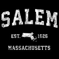 Salem Massachusetts Ma Vintage Athletic Sports T-Shirt