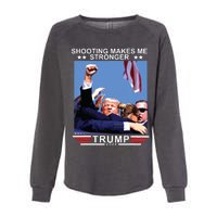 Shooting Makes Me Stronger Trump 2024 Womens California Wash Sweatshirt