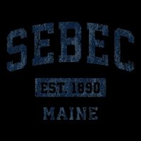 Sebec Maine Me Vintage Established Baby Bodysuit
