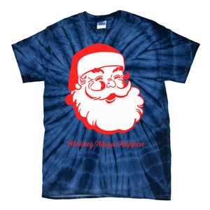 Santa Making Magic Happen Classic Tie-Dye T-Shirt