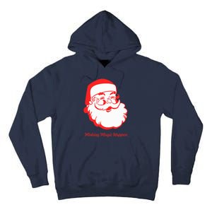 Santa Making Magic Happen Classic Tall Hoodie