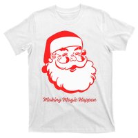 Santa Making Magic Happen Classic T-Shirt