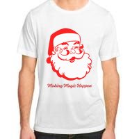 Santa Making Magic Happen Classic Adult ChromaSoft Performance T-Shirt