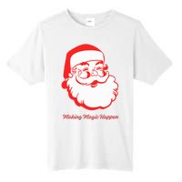 Santa Making Magic Happen Classic Tall Fusion ChromaSoft Performance T-Shirt