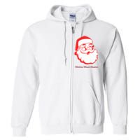 Santa Making Magic Happen Classic Full Zip Hoodie