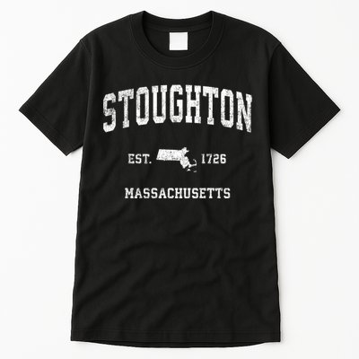 Stoughton Massachusetts Ma Vintage Sports Tall T-Shirt