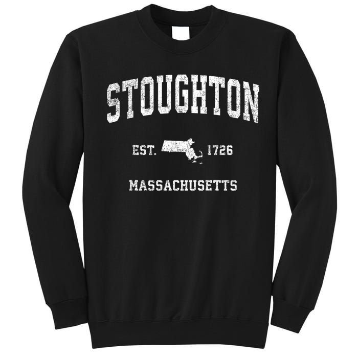 Stoughton Massachusetts Ma Vintage Sports Tall Sweatshirt