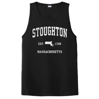 Stoughton Massachusetts Ma Vintage Sports PosiCharge Competitor Tank