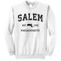 Salem Massachusetts Ma Vintage Established Athletic Sports Design Sweatshirt