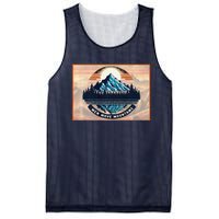 Stylish Move Mountains Mountain Climbing Graphic Design Premium Mesh Reversible Basketball Jersey Tank