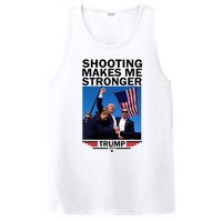 Shooting Makes Me Stronger Donald Trump 2024 PosiCharge Competitor Tank