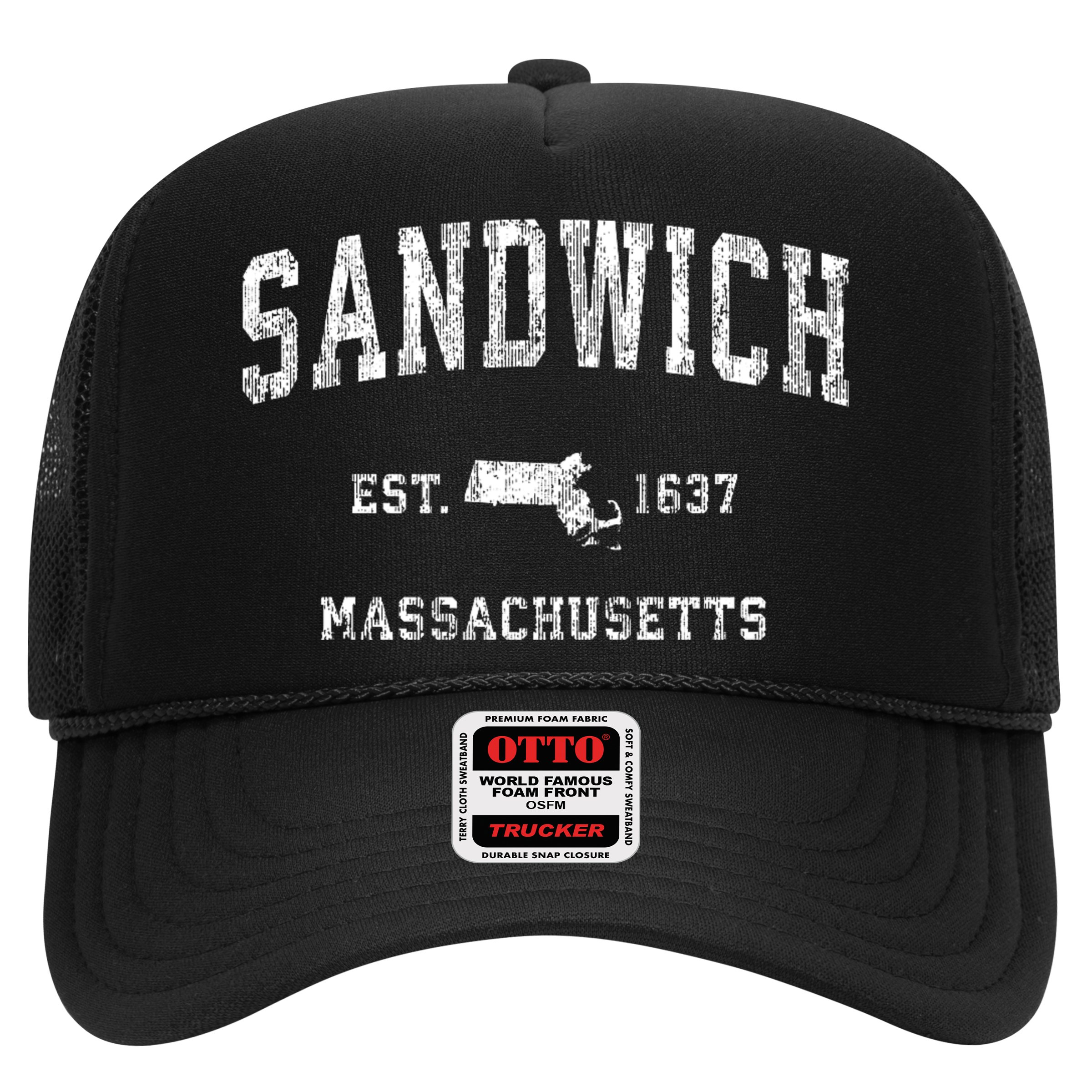 Sandwich Massachusetts Ma Vintage Athletic Sports Hat