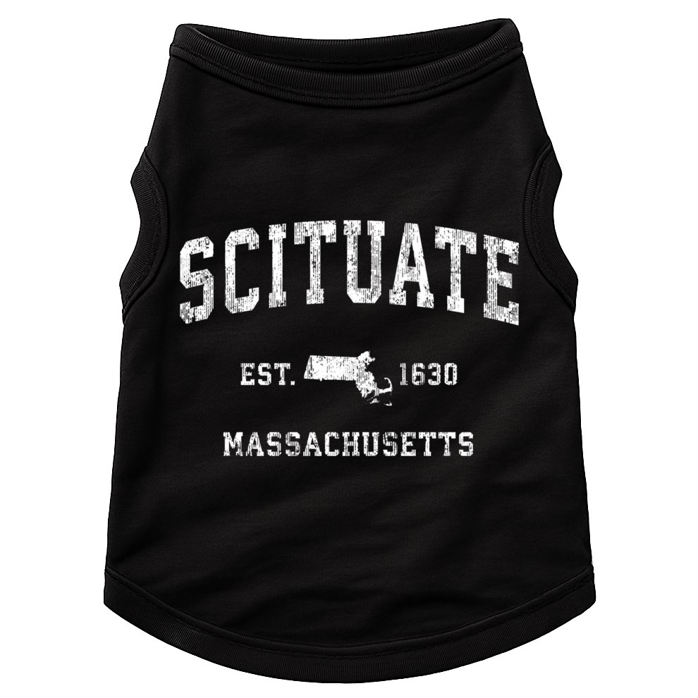 Scituate Massachusetts Ma Vintage Athletic Sports Doggie Tank