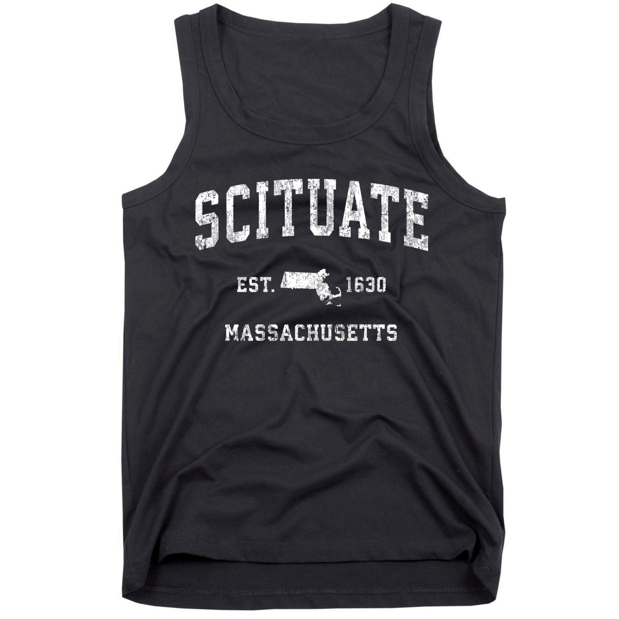 Scituate Massachusetts Ma Vintage Athletic Sports Tank Top
