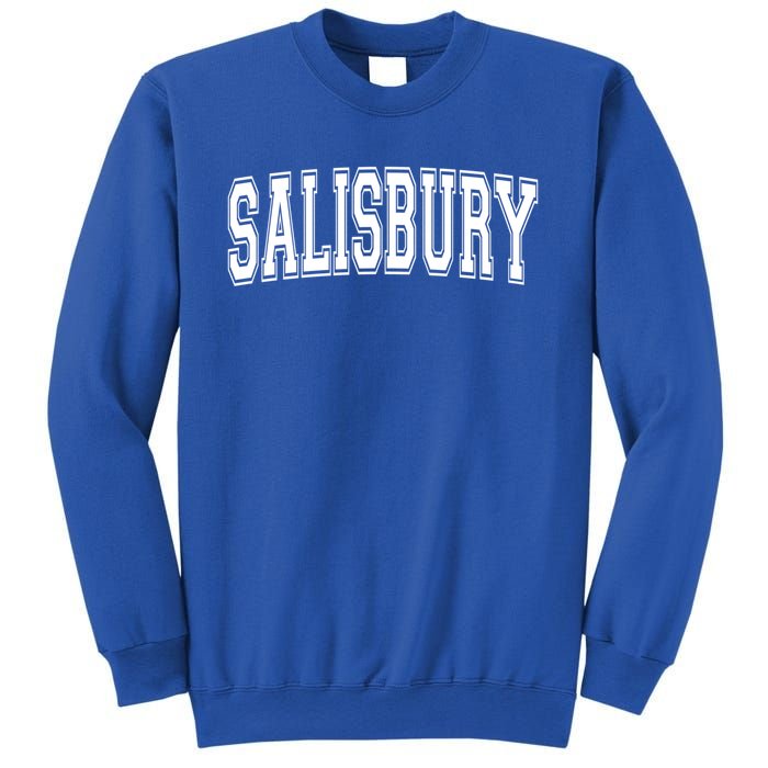 Salisbury Md Maryland Usa Vintage Sports Varsity Style Funny Gift Sweatshirt