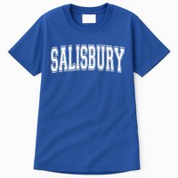 Salisbury Md Maryland Usa Vintage Sports Varsity Style Funny Gift Tall T-Shirt