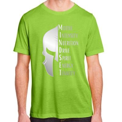 Spartan Mindset Motivational Inspirational Quote Graphic Adult ChromaSoft Performance T-Shirt